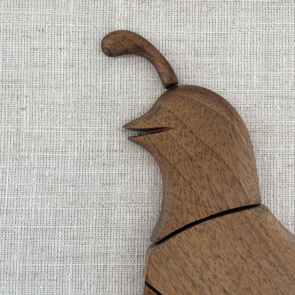 MCM Quail Wood‎ Cutout Art Bird - Picture 12 of 16